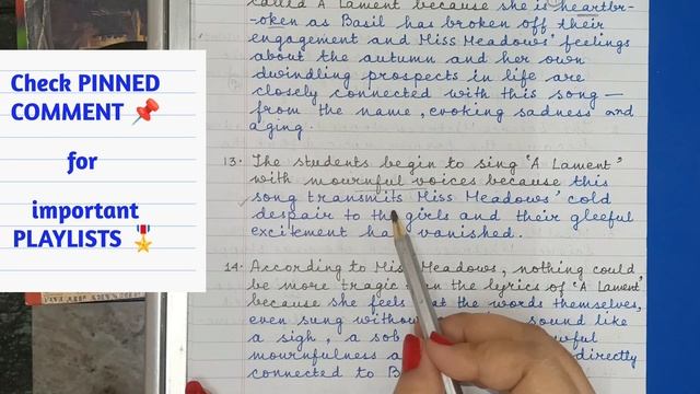 THE SINGING LESSON| KATHERINE MANSFIELD| ISC | COMPLETE the SENTENCE by GIVING REASON🎖️ GIVE REASON смотреть онлайн