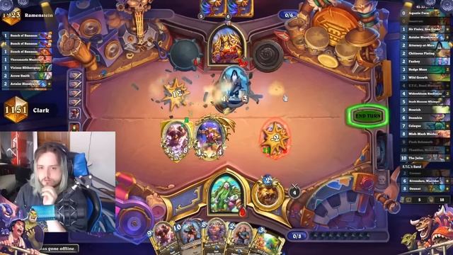 RANK 1 LEGEND UNDEAD DRUID!!! | BEST DRUID DECK in the Game! | CAN'T STOP THE MOSH!!! | Hearthstone смотреть онлайн