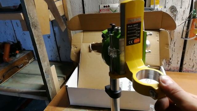 Купил себе отличную стойку для дрели. Первое впечатление. смотреть онлайн