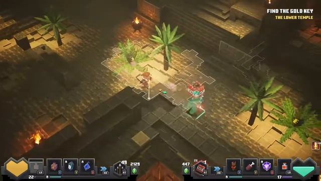 Minecraft Dungeons Windows 10 смотреть онлайн