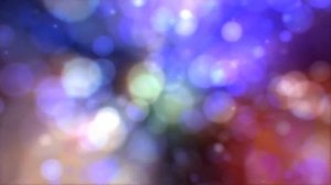 Футаж Бокэ разноцветное