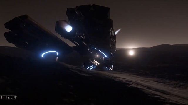 Star Citizen VFX - Drake Dragonfly thruster effects смотреть онлайн