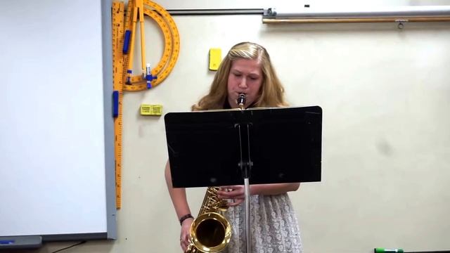 2017 Solo Contest: Renae Knoell - Tenor Sax смотреть онлайн