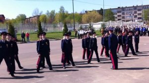 Смотр строевой подготовки