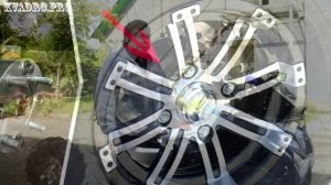 Ступичные проставки на CF MOTO X8. Тюннинг квадроциклов.