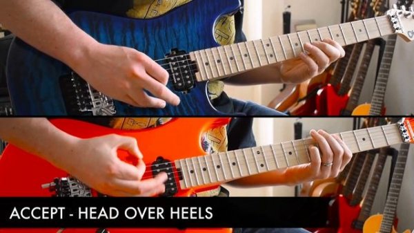 Accept - Head Over Heels (Wolf Hoffman) Solo Cover by Sacha Baptista