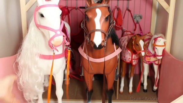 American Girl Doll House Tour - Our Generation OG Horses & Stables ~HD PLEASE WATCH IN HD~