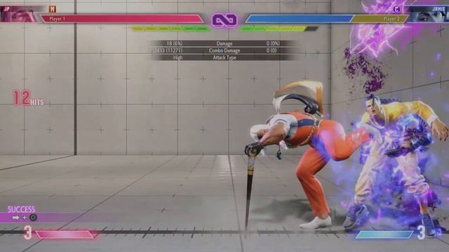 Street Fighter 6 (JP) Modern Control 42% combo смотреть онлайн