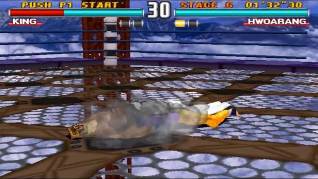 Hwoarang With Paul's Moves Gameplay - Tekken 3 (Arcade Version) смотреть онлайн