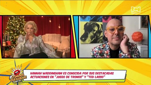 HANNAH WADDINGHAM - HOME FOR CHRISTMAS - NUESTRA TELE INTERNACIONAL CON ALFONSO DIAZ смотреть онлайн