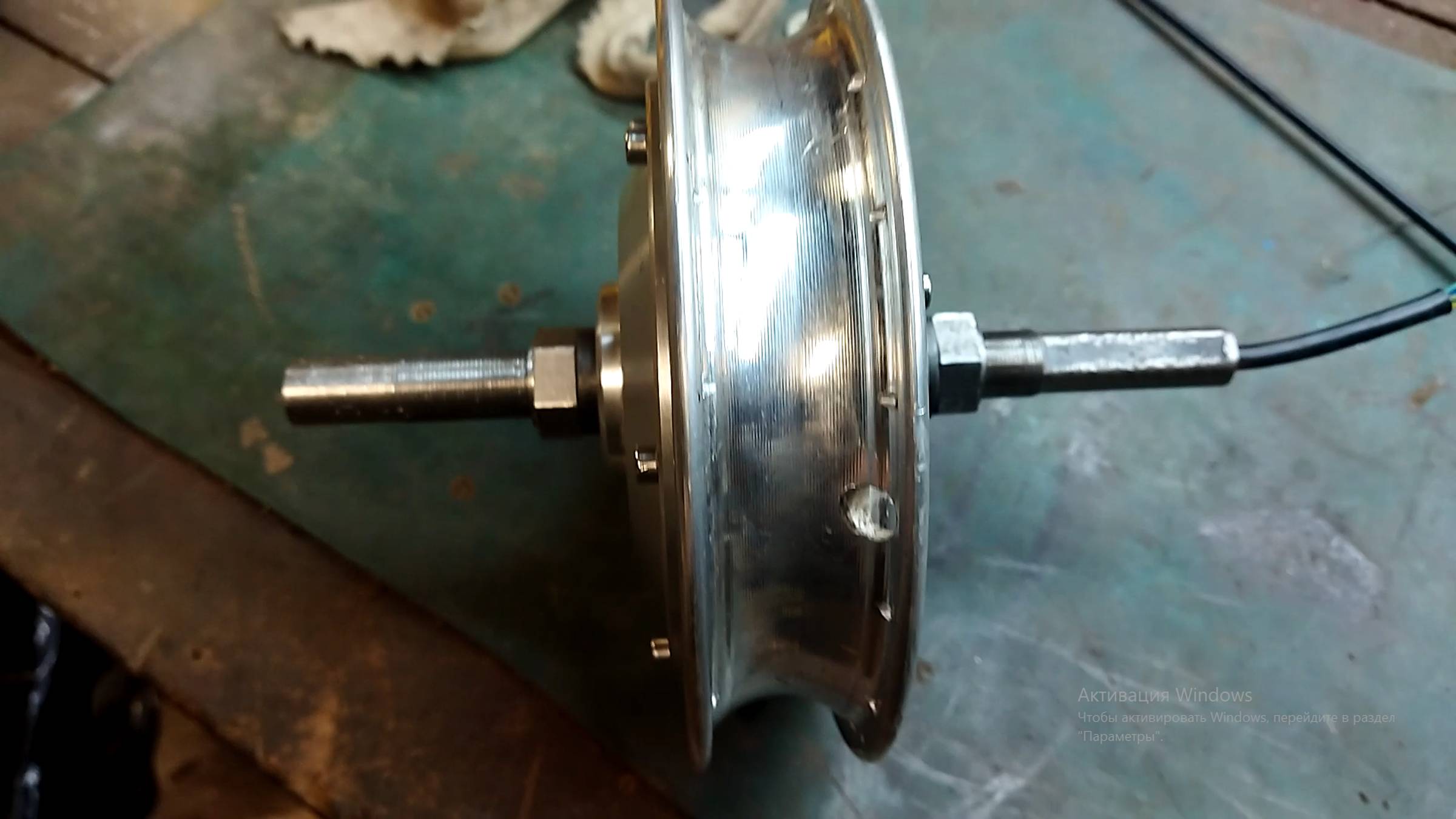 Электровелосипед из гироскутера, (подробно) часть 2