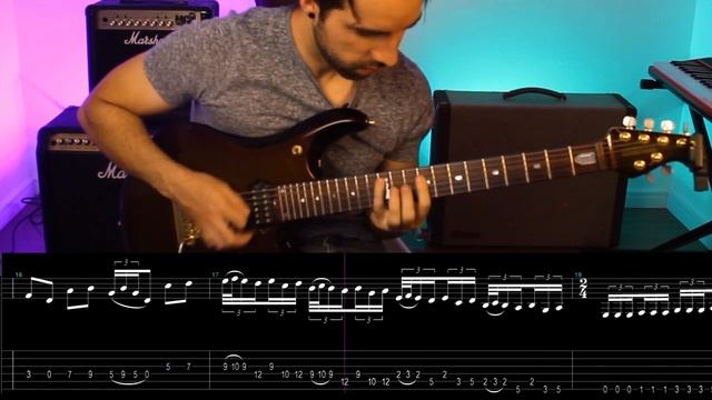 Dream Theater- Erotomania Final Solo (with Tabs) смотреть онлайн