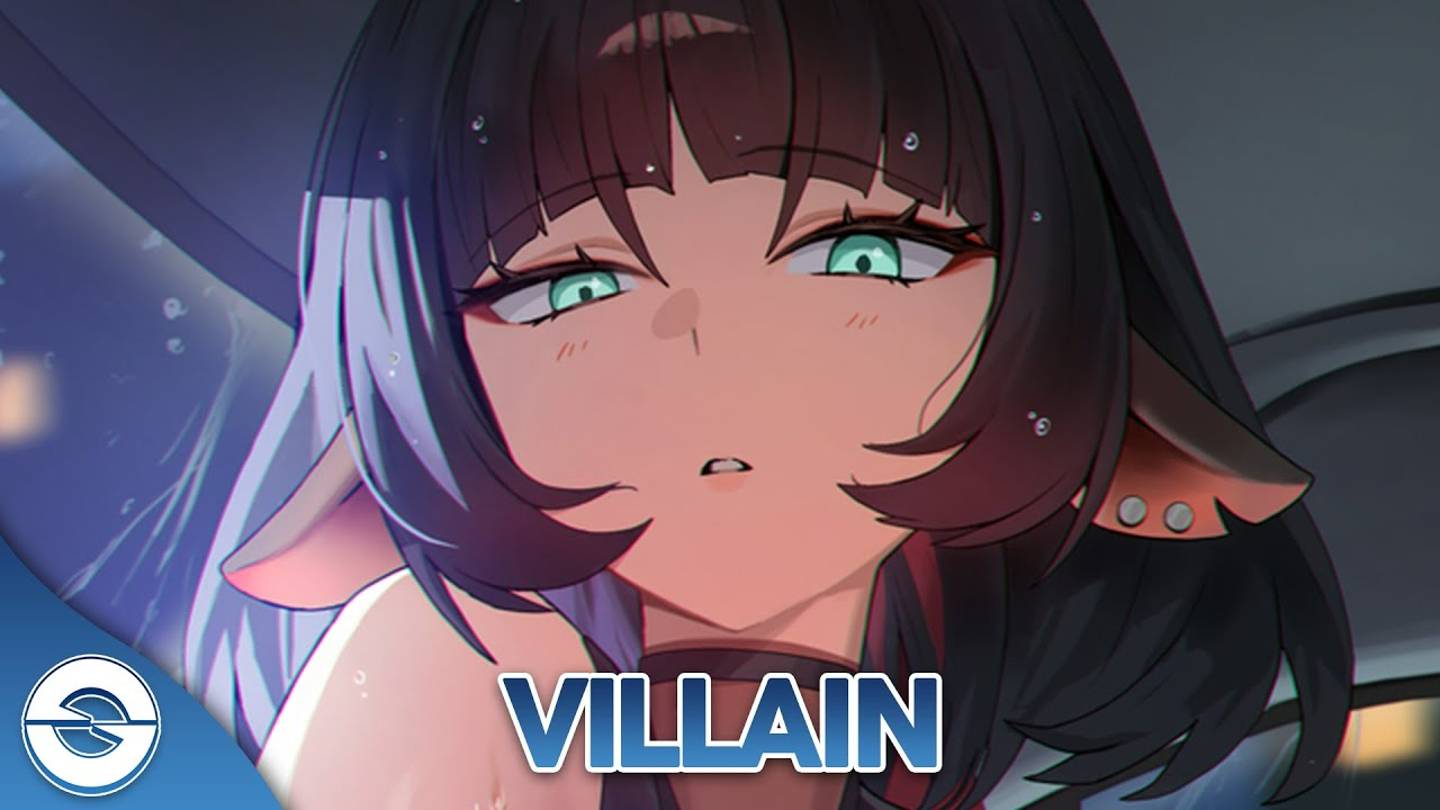 Nightcore - Villain (Lyrics), текст песни #Найткор #аниме #песня #Anime #Jane Doe #Джейн Доу смотреть онлайн