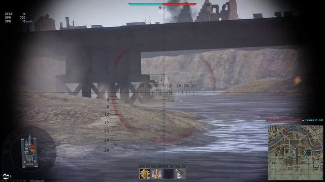 War Thunder - Low Tier Derp Gun SU-122 Realistic Battle Gameplay смотреть онлайн