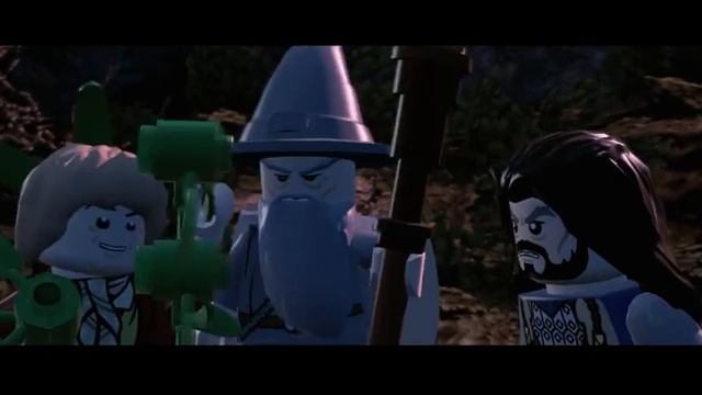Лего хоббит. Lego the hobbit. Медведь оборотень. смотреть онлайн