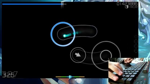 [osu!] Akiyama Uni - Odoru Mizushibuki [Death Dance] 6.99* 0x100 1xmiss last note liveplay смотреть онлайн
