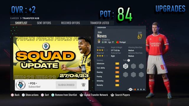 NEW FIFA 23 CAREER MODE SQUAD UPDATE (27/04/23) смотреть онлайн
