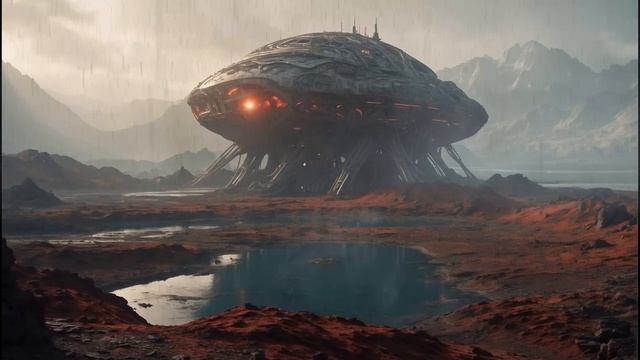 💿👽Panspermia_ Space Ambient Music - Relaxing Cyberpunk Ambient Journey