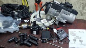 Предпусковой подогреватель БИНАР на УАЗ Патриот, установка.