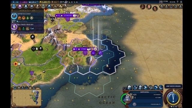 Sid Meier's Civilization VI, Phoenicians, Game Master Dave Plays... (SS07) смотреть онлайн
