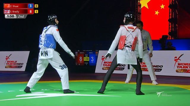 2019 Moscow WT GP Final SF M 68kg ZHAO Shuai CHN SINDEN Bradly GBR смотреть онлайн