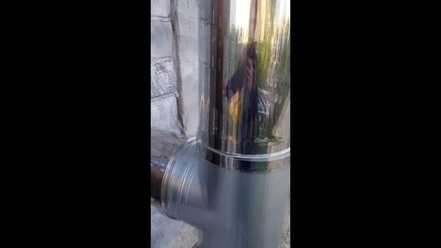 Вариант монтажа котла дровяного котла Космос 25, г. Сургут смотреть онлайн