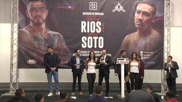 Brandon Rios vs. Humberto Soto Weigh-In смотреть онлайн