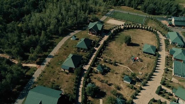 Срубы в зоне отдыха Балкарагай смотреть онлайн