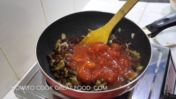 Broccoli Red Beans Spicy Pasta Recipe - Vegan Recipe - Broccoli Pasta - Easy Broccoli - Easy Recipe