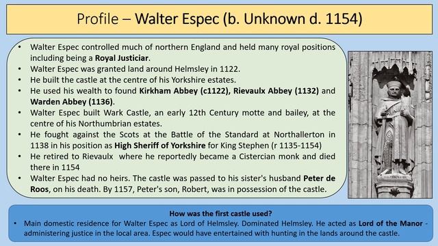 02 Helmsley Castle - The Early Castle - Robert de Mortain and Walter Espec 1066-1154 смотреть онлайн