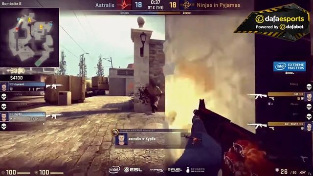 CS:GO: Top 5 ฉากเด็ดใน Intel Extreme Masters XI World Championship смотреть онлайн