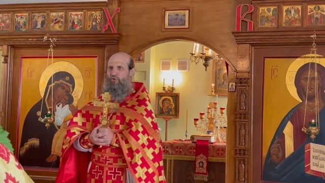 Проповедь иеромонаха Кирилла (Сорокина) в Престольный праздник Иоанна Богослова (гимназия "Радонеж") смотреть онлайн