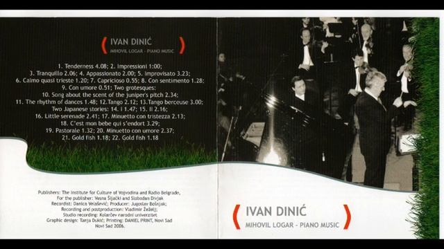 IVAN DINIĆ - 13 - Tango Berceuse (Mihovil Logar - muzika za klavir) смотреть онлайн
