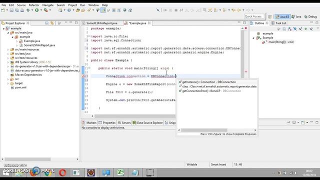 Automatic Report Generator - XLS and CSV Generation v1.0 смотреть онлайн