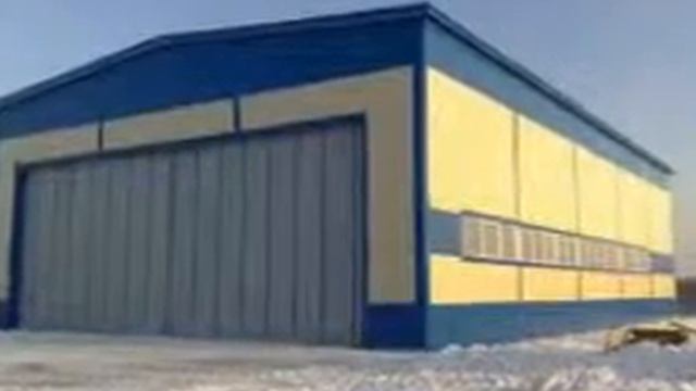 АНГАР ИЗ СЭНДВИЧ ПАНЕЛЕЙ ОТ КОМПАНИИ АНГАР 36 .Т. 8-800-100-29-43. WWW.ANGAR36.RU. смотреть онлайн