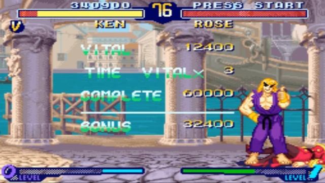 TBT Street Fighter Alpha 2 Ken Gameplay смотреть онлайн