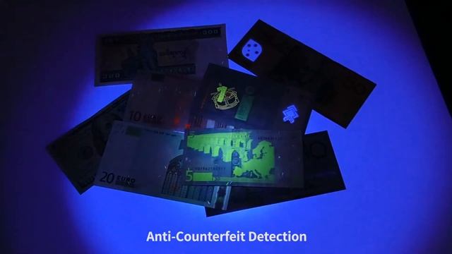 TANK007 TK566 Korea 365nm CSI Anti-counterfeit blacklight torchlight LED UV Flashlight смотреть онлайн