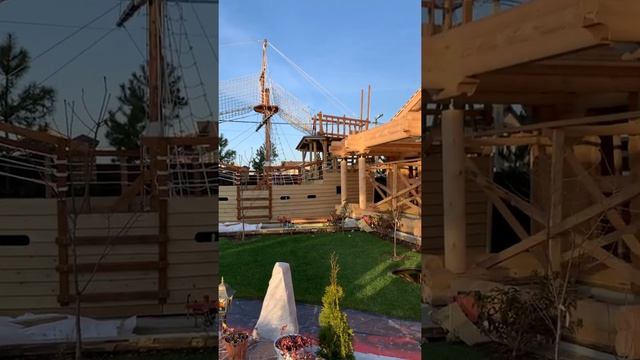 Баня из оцилиндрованного бревна смотреть онлайн