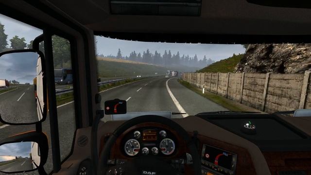 EURO TRUCK SIMULATOR 2 DAF XF 105 Sound,Zürich Stutgart смотреть онлайн