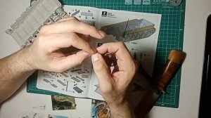 Сборка модели танка т-72б3м от Meng часть 3