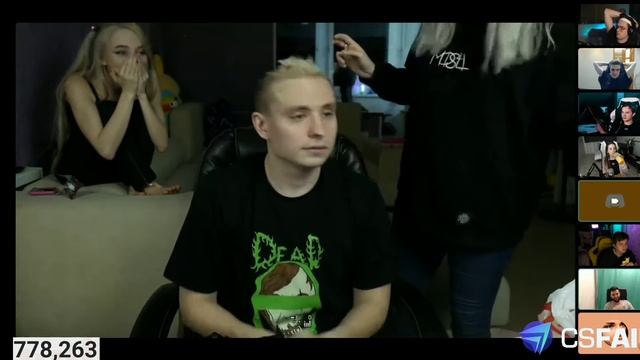 АНДРЕЯ FOLLENTASS подстригли налысо!!!СМОТРЕТЬ ВСЕМ