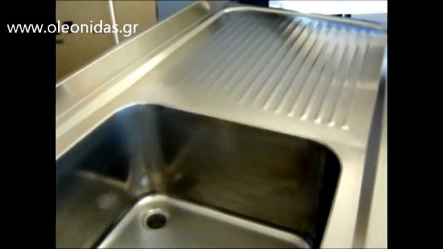 Ανοξείδωτη Λάντζα με Στραγγιχτήρα 1 Γούρνα - Sink 1 Basin смотреть онлайн