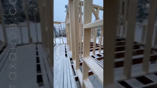 Дневник строителя: СНТ Каркуль, дом 8х12-1 этаж. Новый объект. Силовой каркас. Планировка. смотреть онлайн