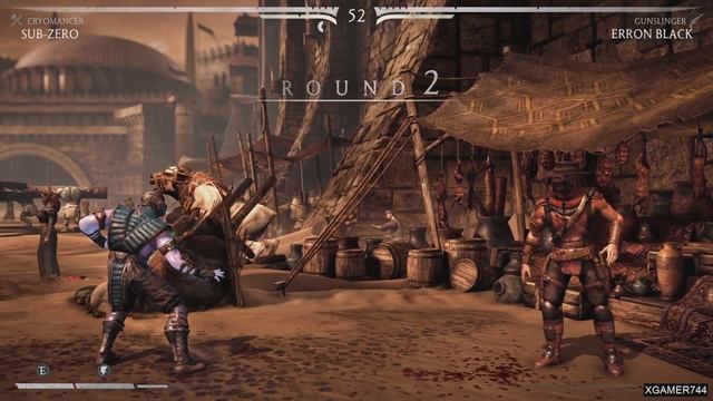 Mortal Kombat X - Sub-Zero Vs. Erron Black (VERY HARD) смотреть онлайн