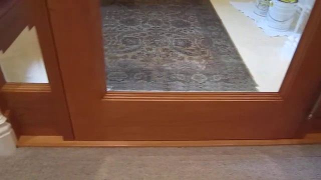 Solid Cherry Interior Arched Door with Beveled Glass смотреть онлайн