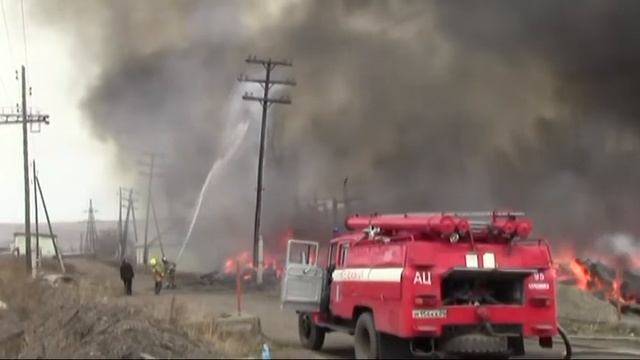 Пожар в Зыково смотреть онлайн