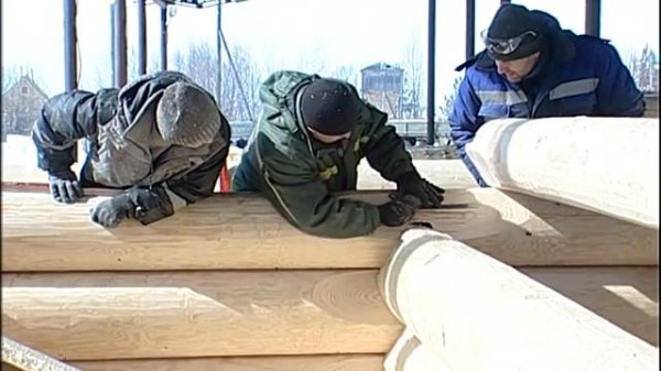 Школа плотников Тайга В поисках утраченного топора