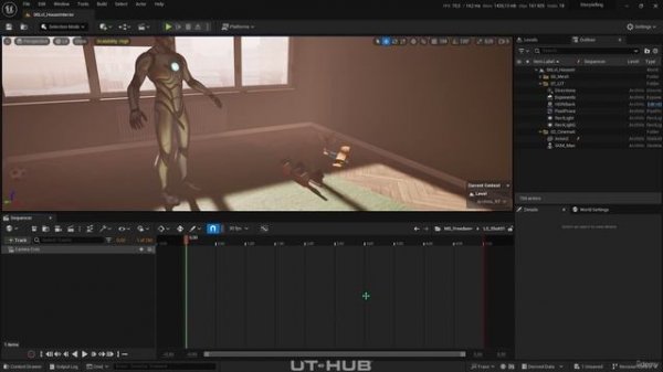 22 - The Structure of a Sequence. UNREAL ENGINE 5 CINEMATIC UT HUB Course