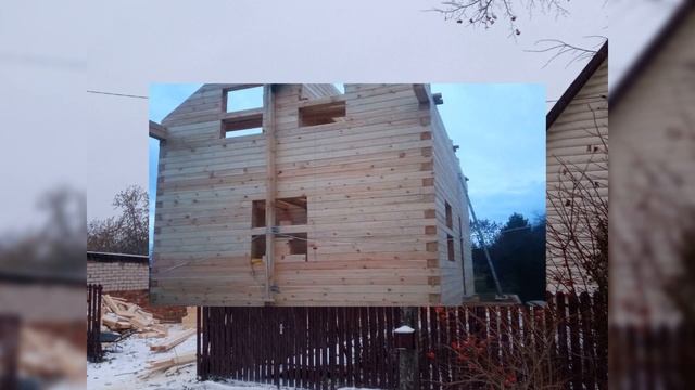 дом 6*9 полутораэтажный из профилированного бруса смотреть онлайн