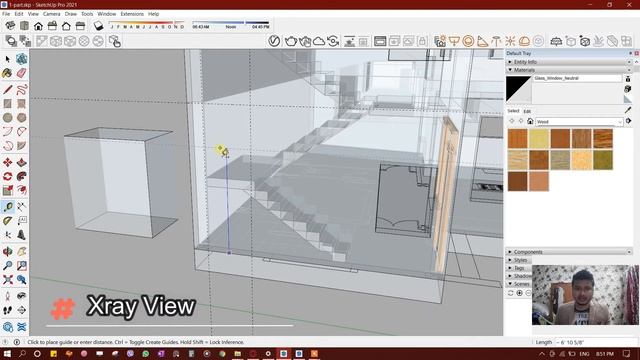 05 | Adding Door and Windows | Sketchup Nepali Tutorial | Project-4 смотреть онлайн